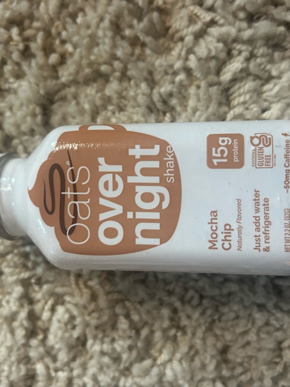 SEALED‼️ Overnight Oats Shake - Mocha Chip (White & Brown)